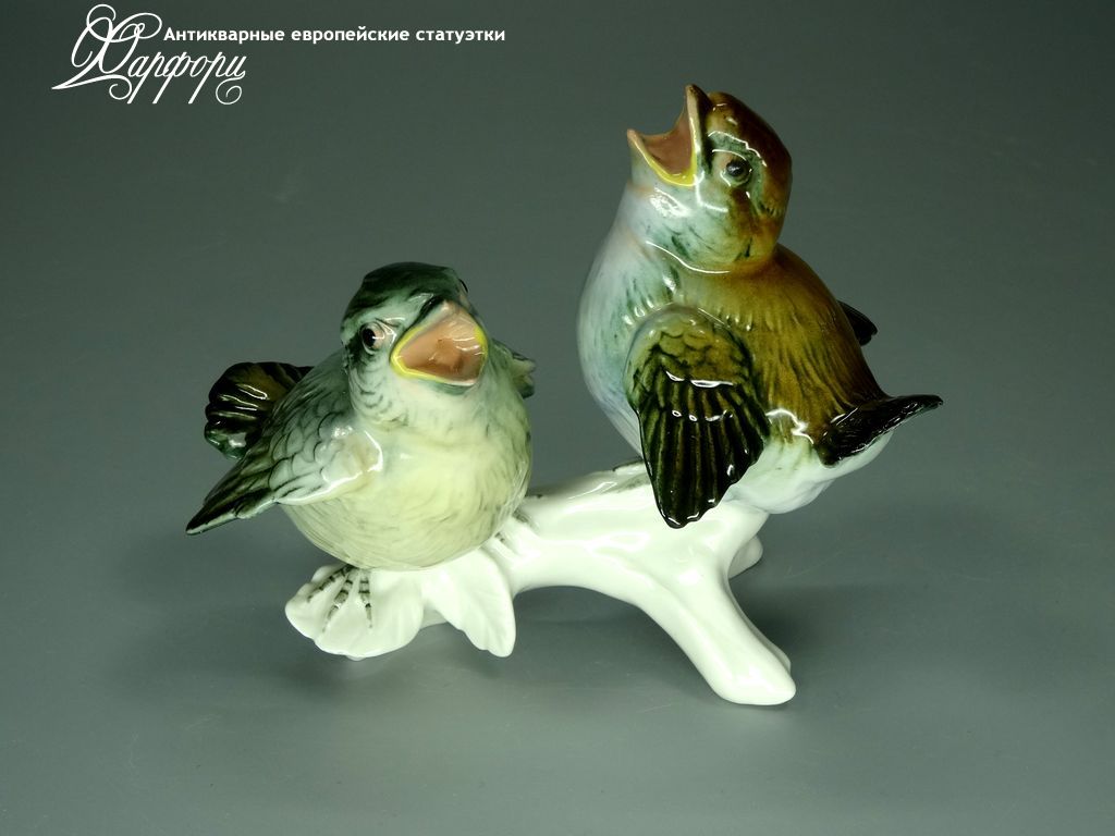 Купить фарфоровую статуэтку KARL ENS Птенцы